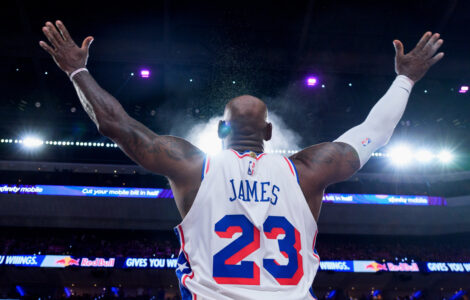 LeBron James is in Philly and that's a good thing. The 76ers title hopes still ride on Joel Embiid